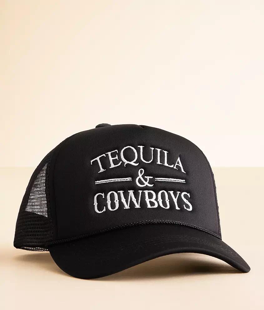 David & Young Tequila & Cowboys Trucker Hat Cover