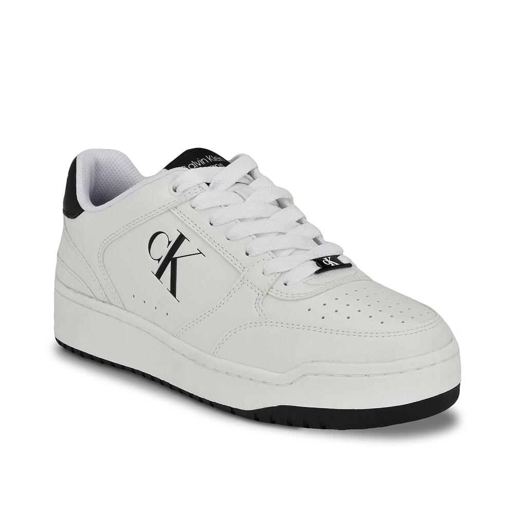 Calvin Klein Acre Sneaker | Men's | White/Black Cover