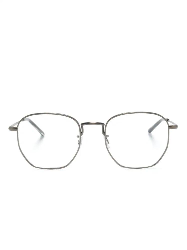 Oliver Peoples Kierney geometric-frame glasses - Grey Cover