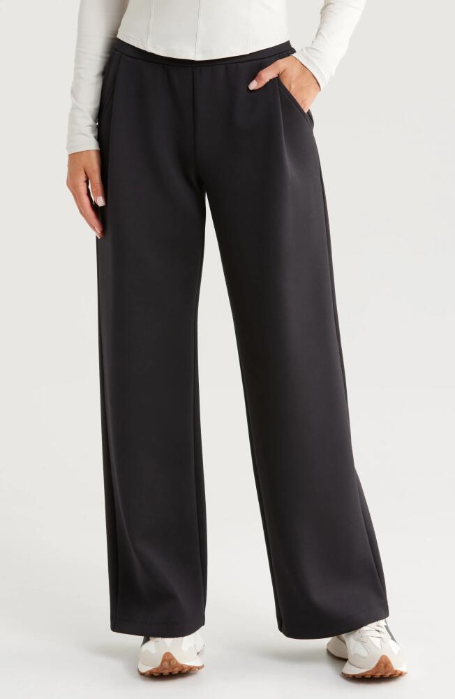 Zella Luxe Wide Leg Pants in Black Cover