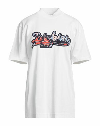 Dickies Woman T-shirt White Cotton Cover