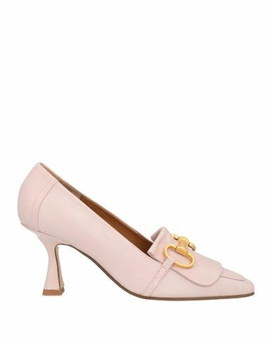 Pomme D'or Woman Loafers Light pink Soft Leather Cover