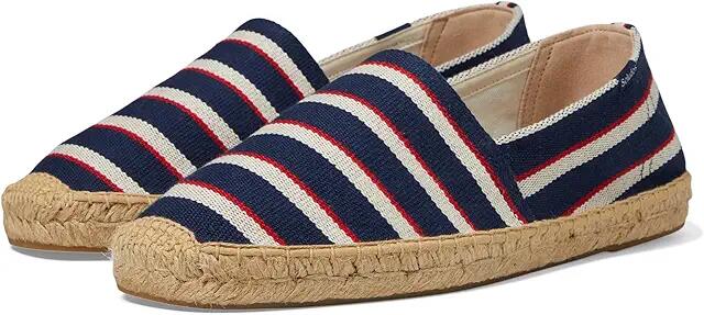 Soludos Original Espadrille (Navy / Ivory / Red) Men's Shoes Cover