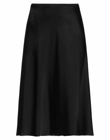 N°21 Woman Midi skirt Black Viscose Cover