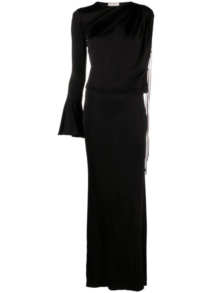 V:PM ATELIER Rue single-sleeve maxi dress - Black Cover