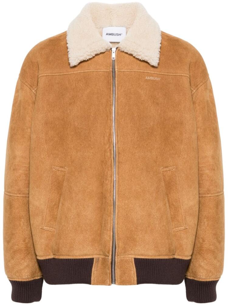 AMBUSH suede jacket - Brown Cover