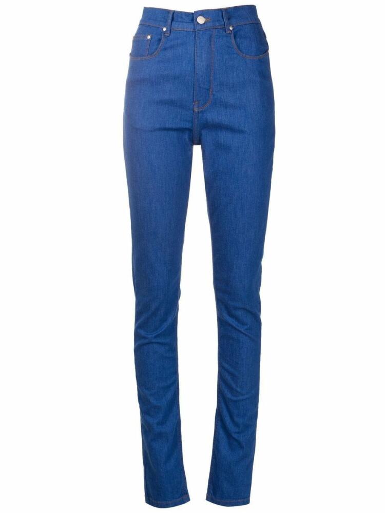 Amapô five-pocket skinny jeans - Blue Cover