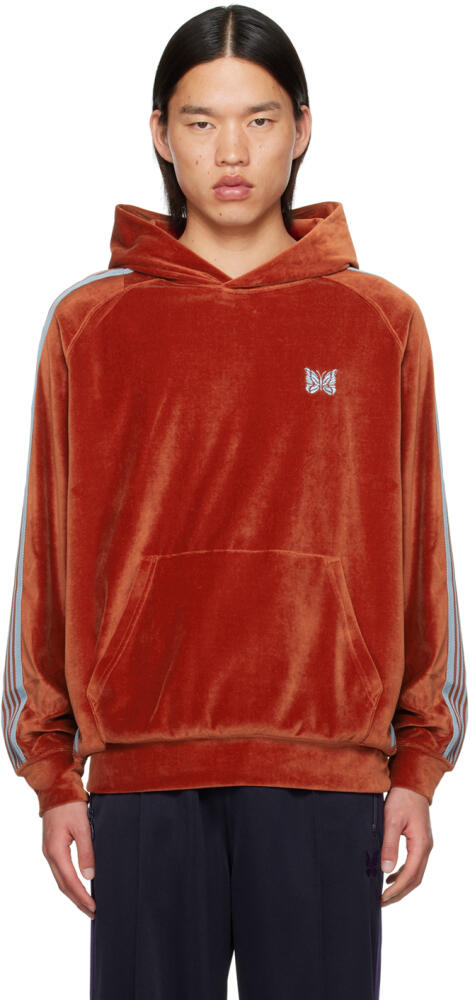 NEEDLES Orange Track Hoodie Cover