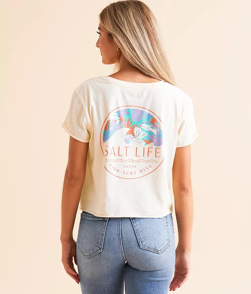 Salt Life Tropical Repeat T-Shirt Cover