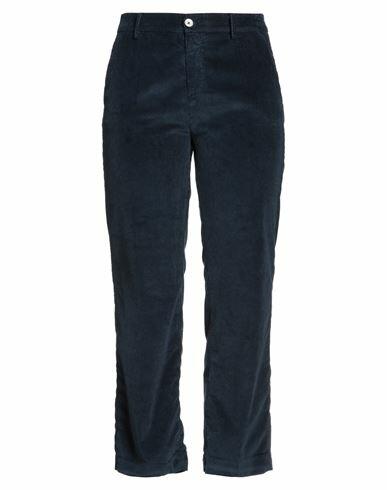 Mason's Woman Pants Navy blue Cotton, PES - Polyethersulfone, Elastane Cover