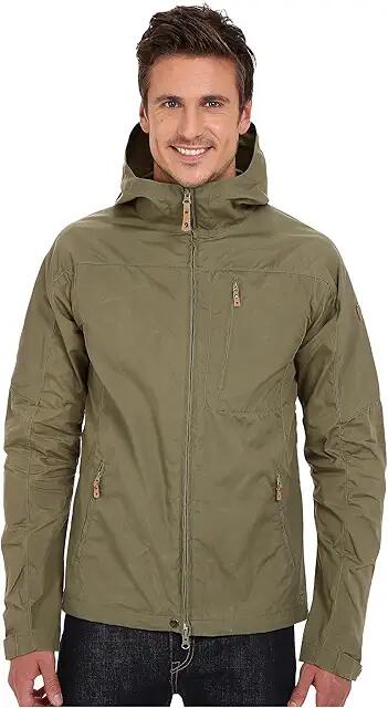 Fjallraven Sten Jacket (Green) Men's Coat Cover