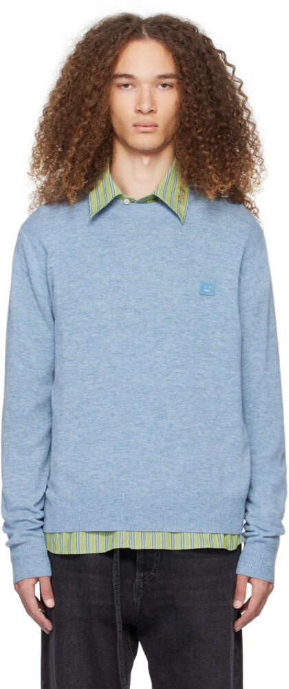 Acne Studios Blue Patch Sweater Cover