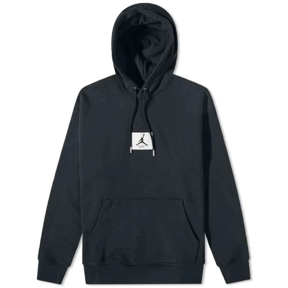 Air Jordan Men's Essential Statement Popover Hoodie in Black/Sail Cover