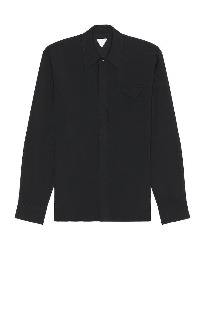 Bottega Veneta Wool Shirt in Black Cover