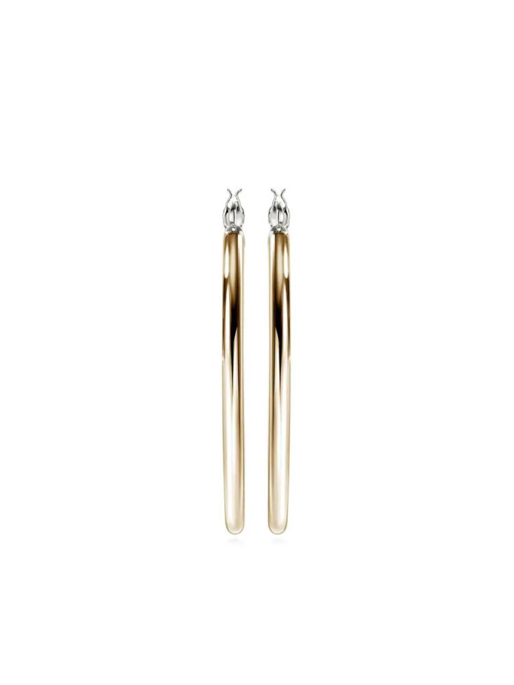 John Hardy 14kt gold JH Essential hoop earrings Cover