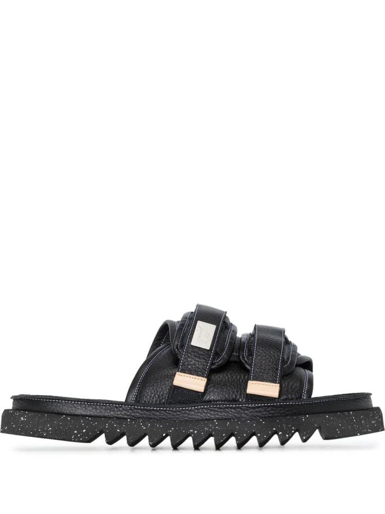 Marsèll x Suicoke double-strap sandals - Black Cover