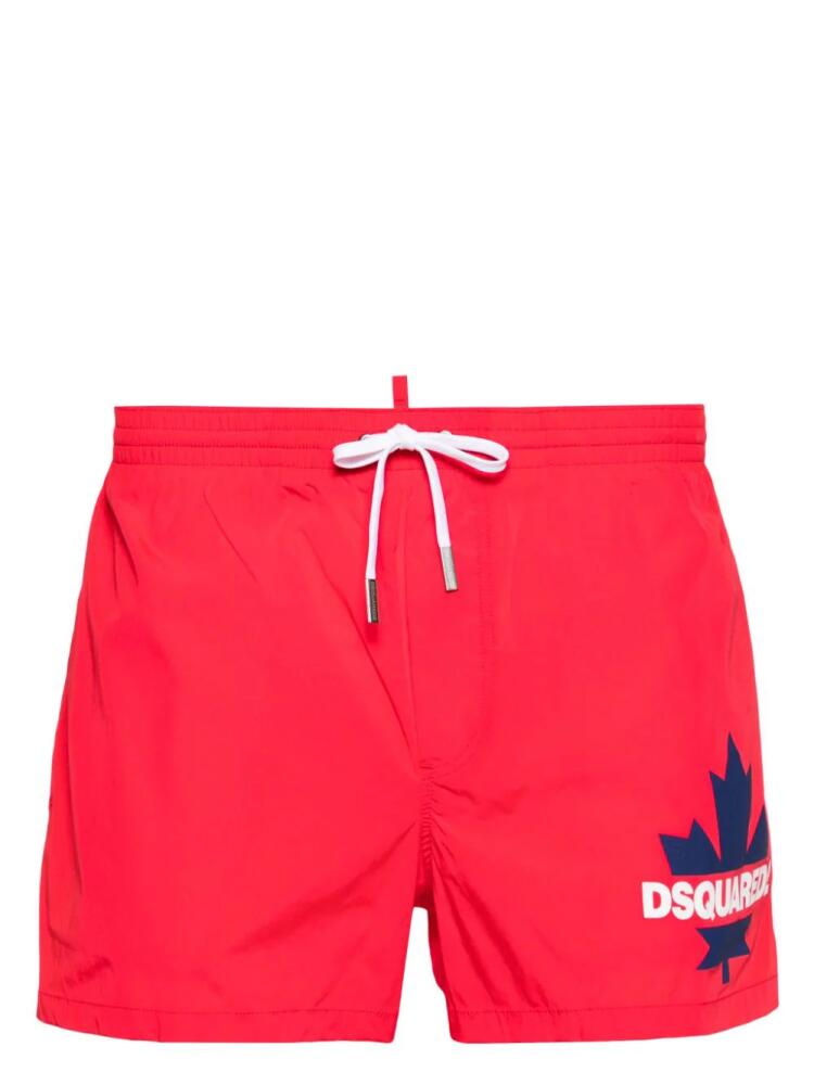 DSQUARED2 logo-print drawstring swim shorts Cover