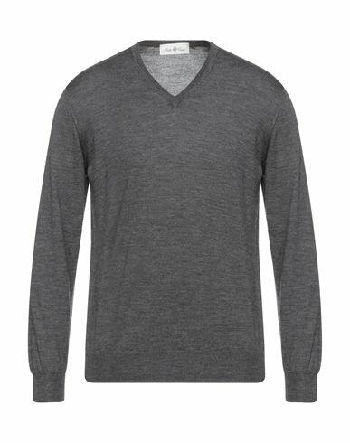 Della Ciana Man Sweater Lead Merino Wool Cover