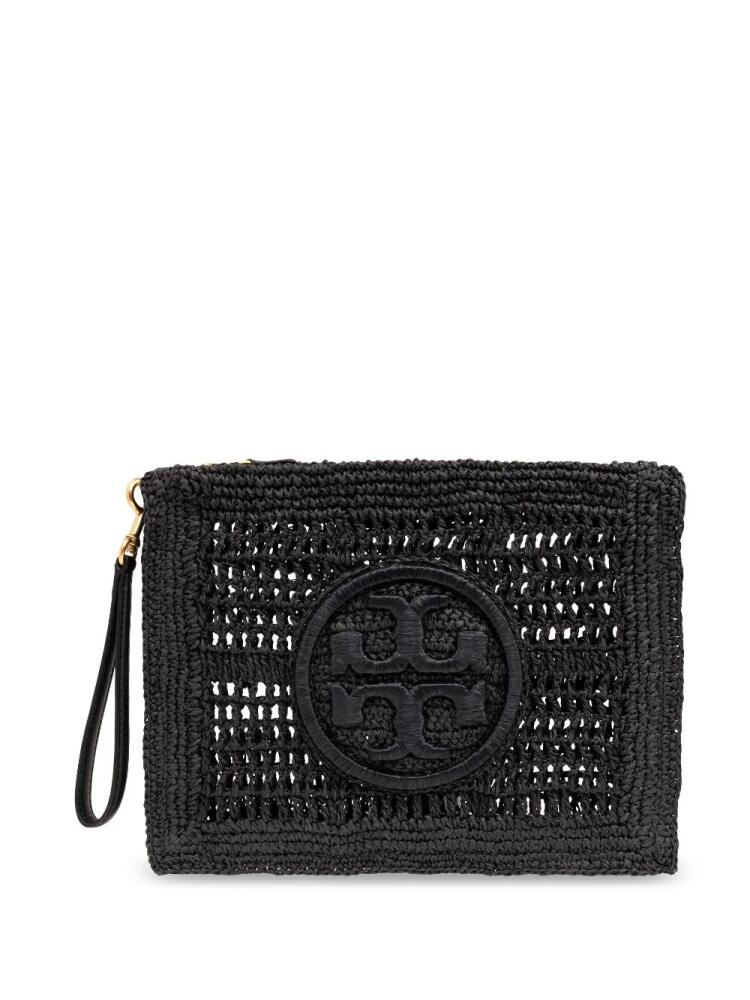 Tory Burch Ella crochet clutch bag - Black Cover