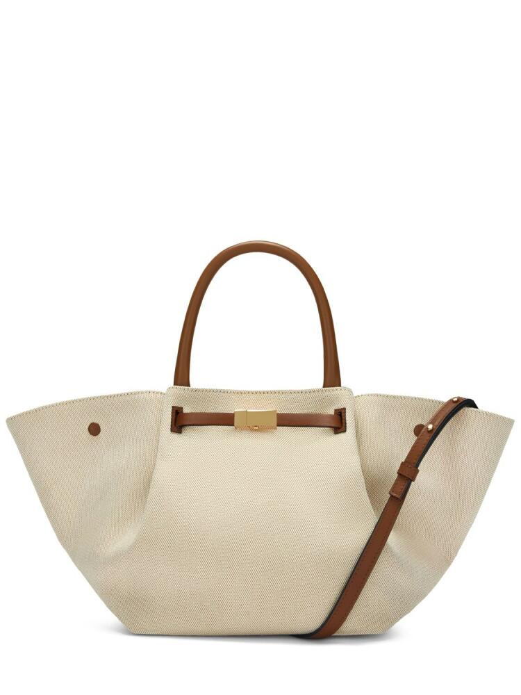 DEMELLIER Midi New York Canvas Tote Bag Cover