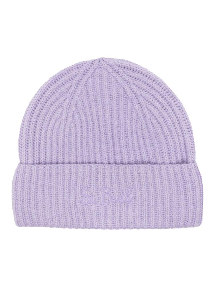 MC2 Saint Barth Moss beanie hat - Purple Cover