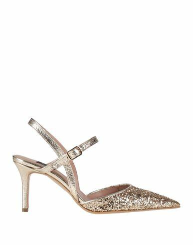 Islo Isabella Lorusso Woman Pumps Gold Textile fibers Cover