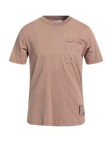 Bellwood Man T-shirt Light brown Cotton Cover