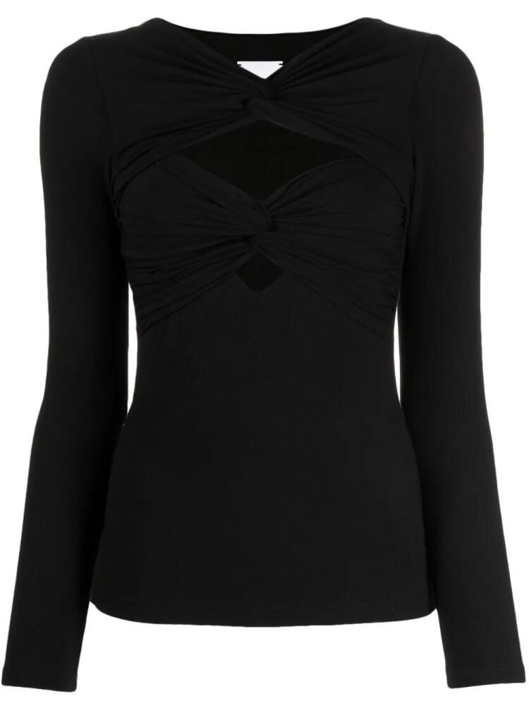 Acler Redland cut-out top - Black Cover