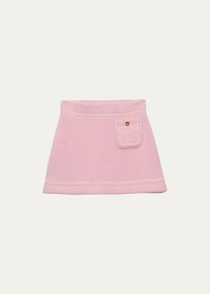 Prada Impunture Mini Cashmere Skirt Cover