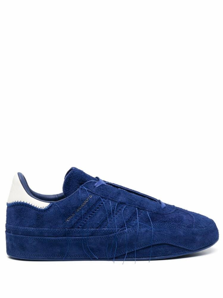 Y-3 x Yohji Yamamoto Gazelle low-top sneakers - Blue Cover