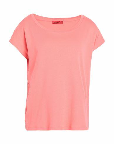 Max & co. Maldive2 Woman T-shirt Salmon pink Cotton Cover