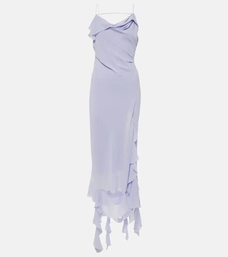 Acne Studios Ruffled asymmetric midi dress Cover