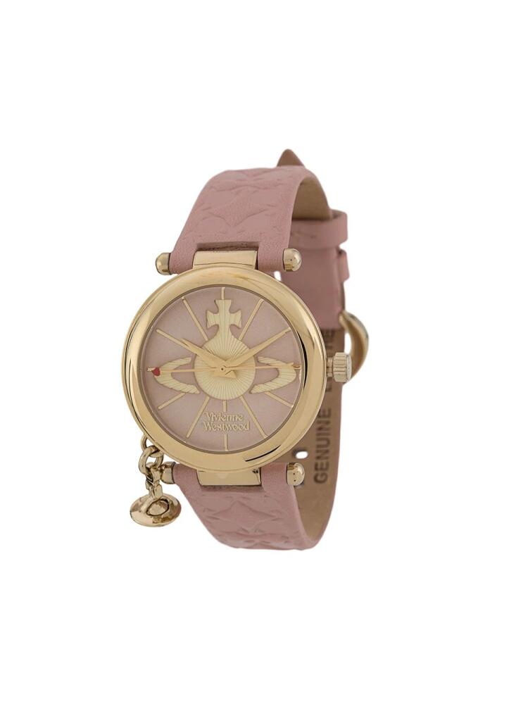 Vivienne Westwood Orb II 32mm watch - Pink Cover