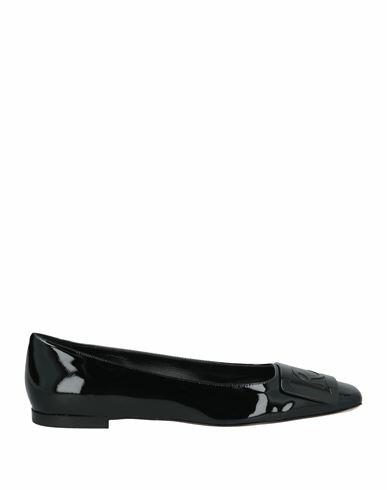 Rochas Woman Ballet flats Black Goat skin Cover