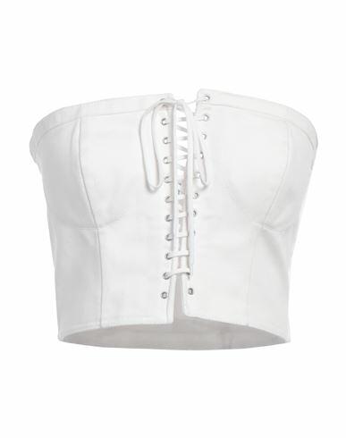 Prada Woman Top White Cotton Cover