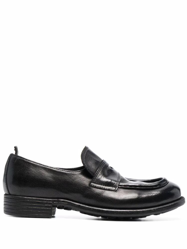 Officine Creative Penny slip-on loafers - Black Cover