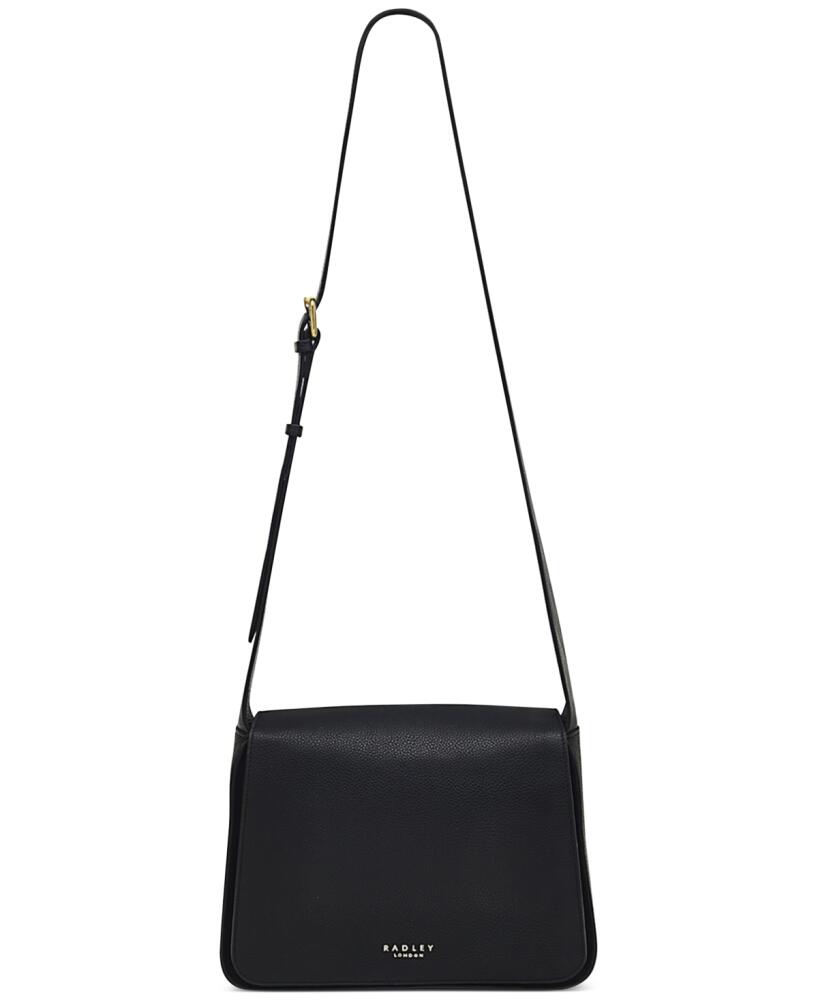 Radley London Westwell Lane- Medium Flapover Crossbody - Black Cover