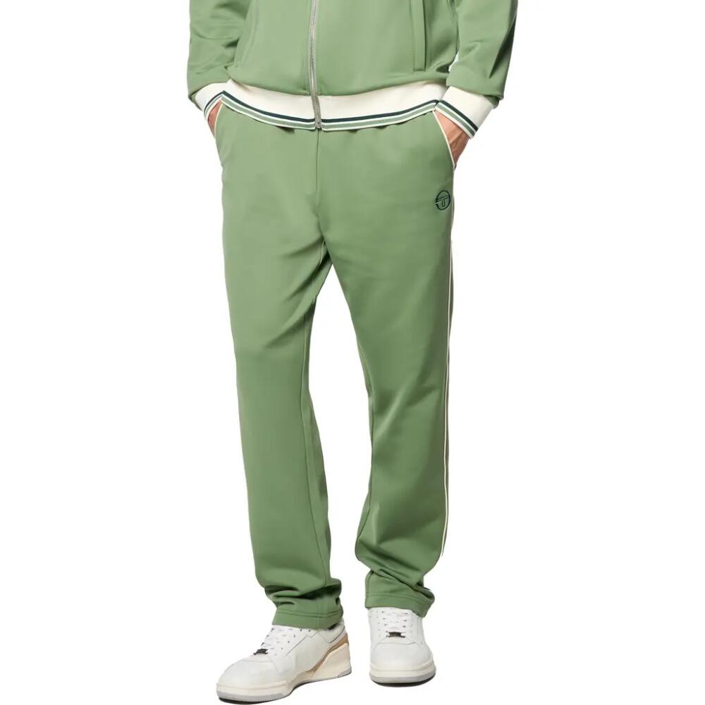 Sergio Tacchini Olmi Knit Track Pants in Hedge Green Cover