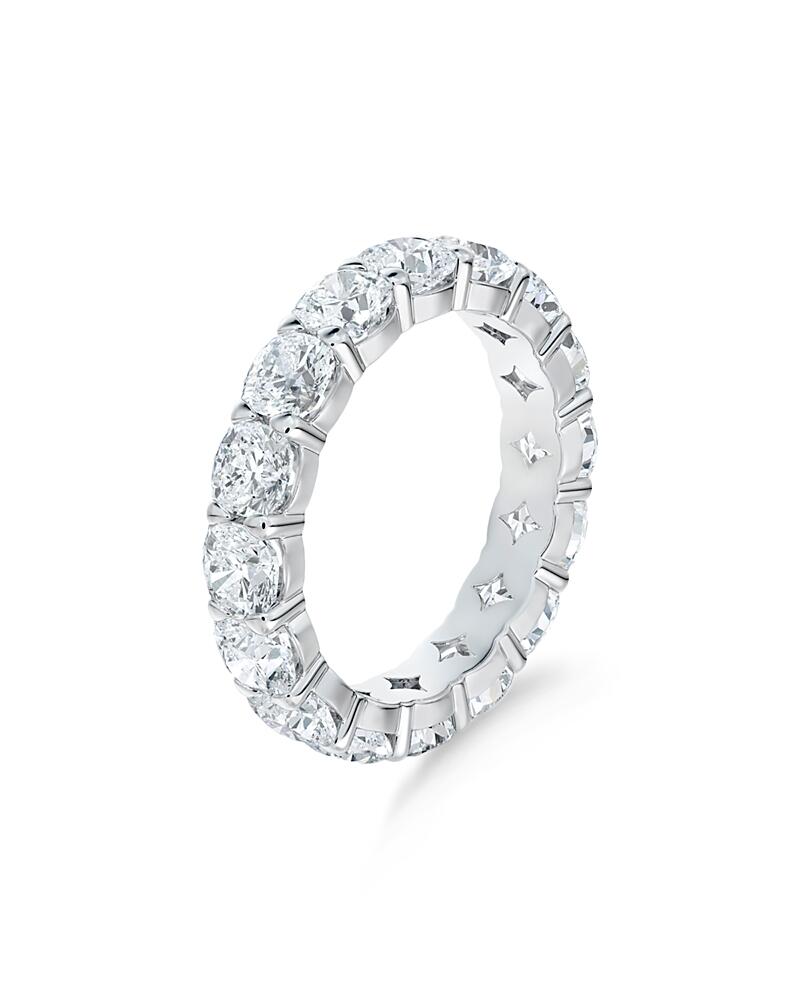 De Beers Forevermark Platinum Engagement & Commitment Diamond Eternity Band Cover