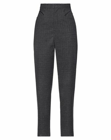 Marant Étoile Woman Pants Lead Virgin Wool, Cotton, Linen, Elastane Cover