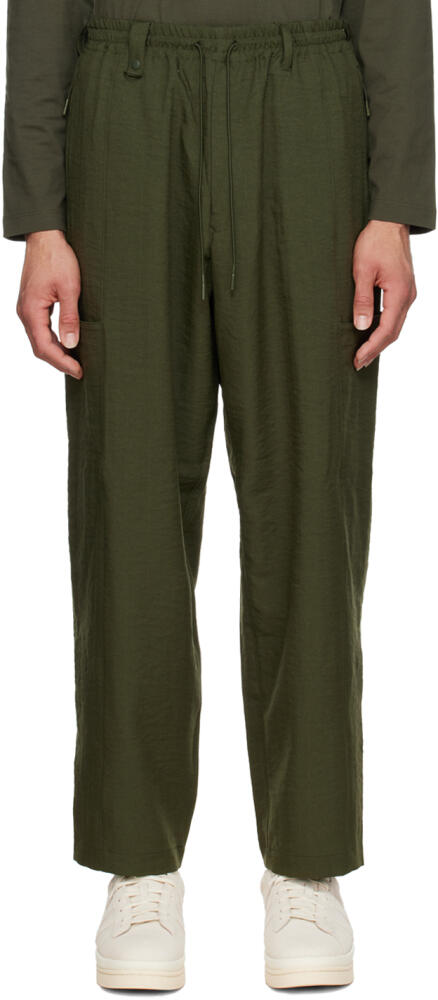 Y-3 Khaki Classic Sport Uniform Cargo Pants Cover