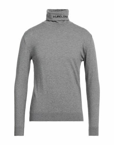 Takeshy Kurosawa Man Turtleneck Grey Viscose, Polyester, Polyamide Cover