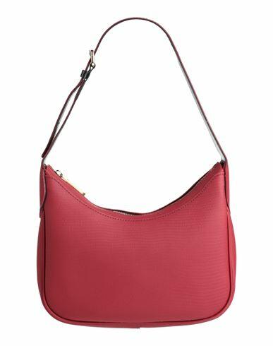 Gum Design Woman Shoulder bag Red Textile fibers Cover