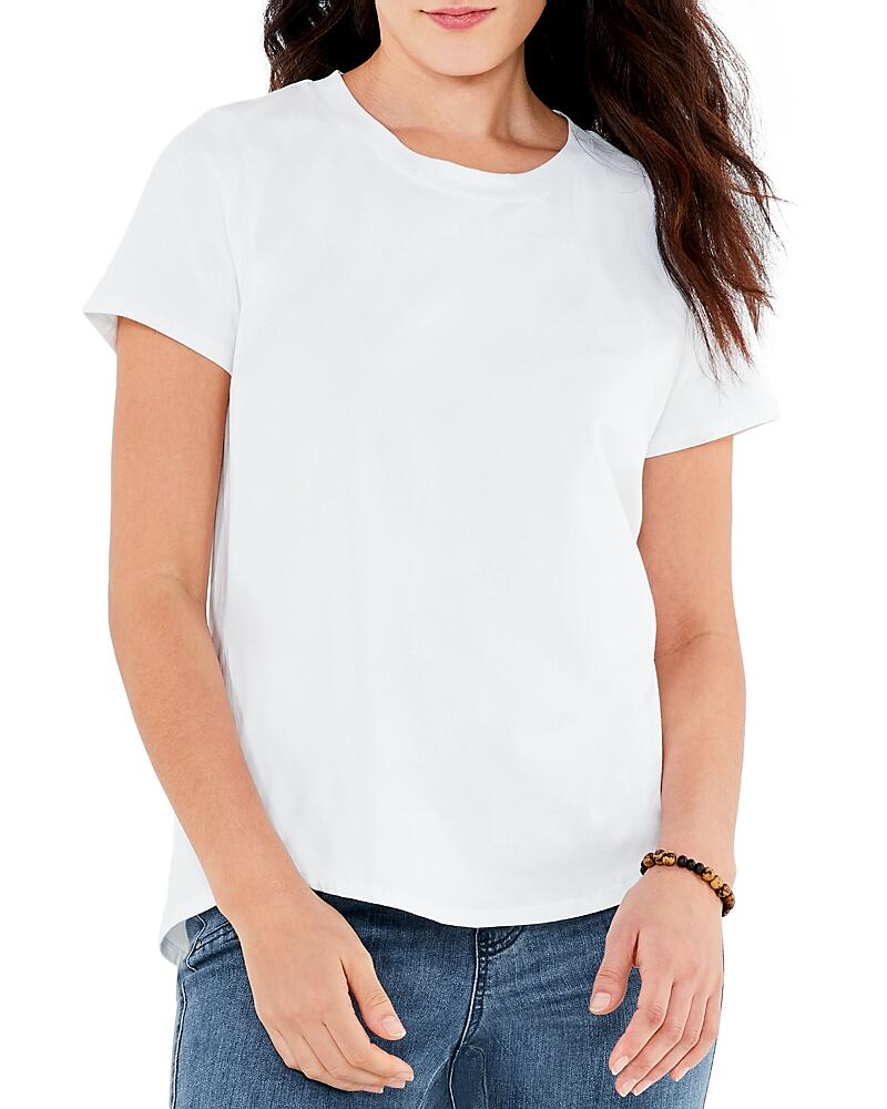 Nzt Nic+Zoe Crewneck Shirttail Tee Cover