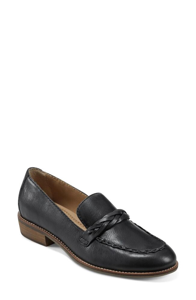 Earth Edie Braid Loafer in Black Cover