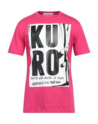 Takeshy Kurosawa Man T-shirt Fuchsia Cotton Cover