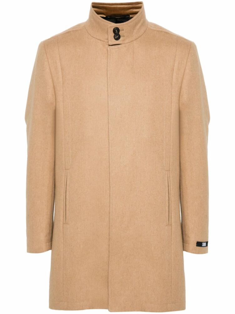 Karl Lagerfeld single-breasted coat - Brown Cover