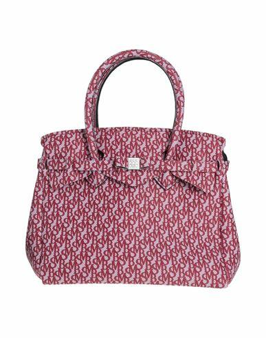 Save My Bag Woman Handbag Burgundy PEEK (Polyether - Ether - Ketone), Polyester, Elastane Cover