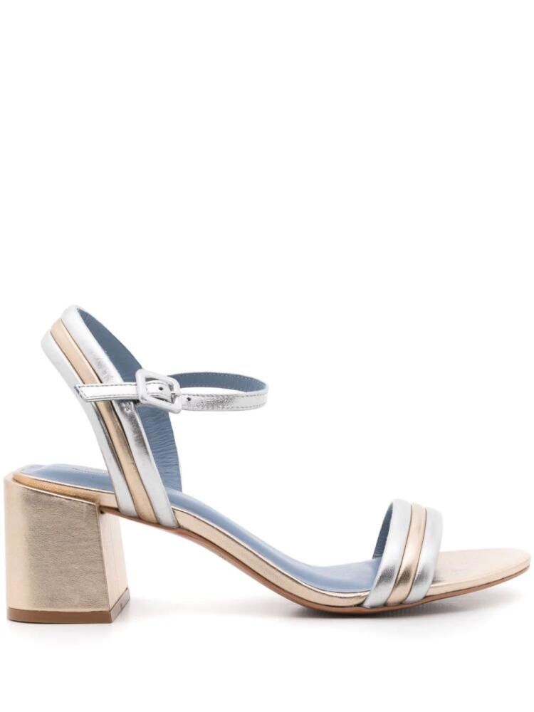 Blue Bird Shoes metallic-finish leather sandals - Gold Cover