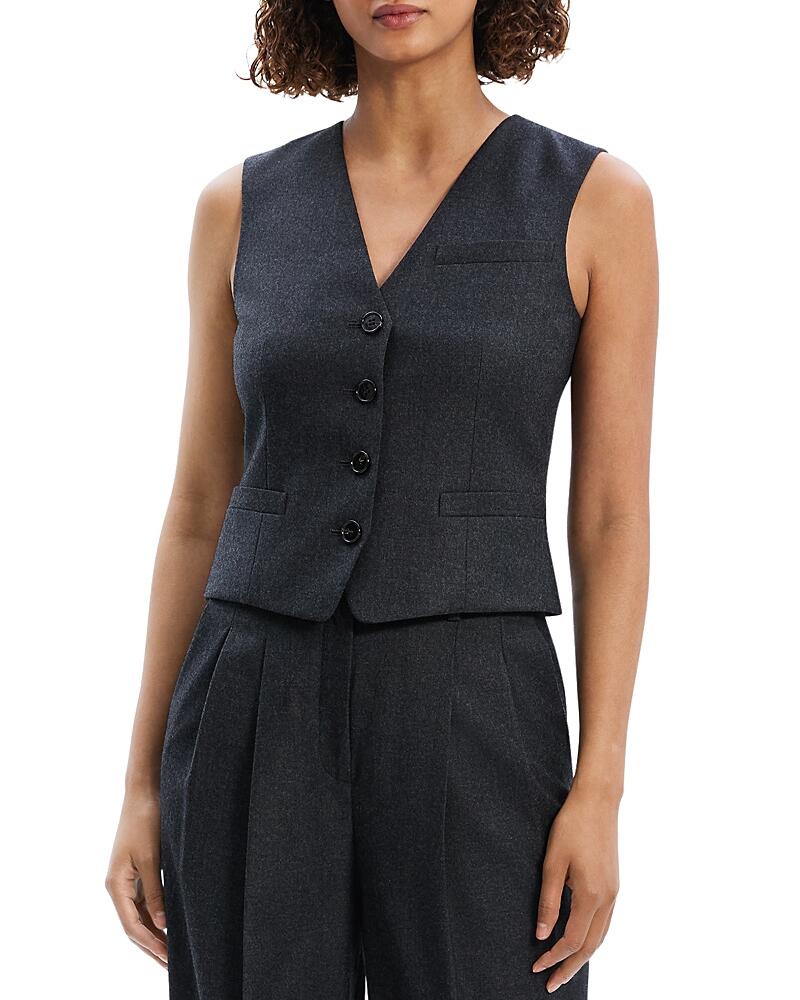 Theory Wool V Neck Waistcoat Cover